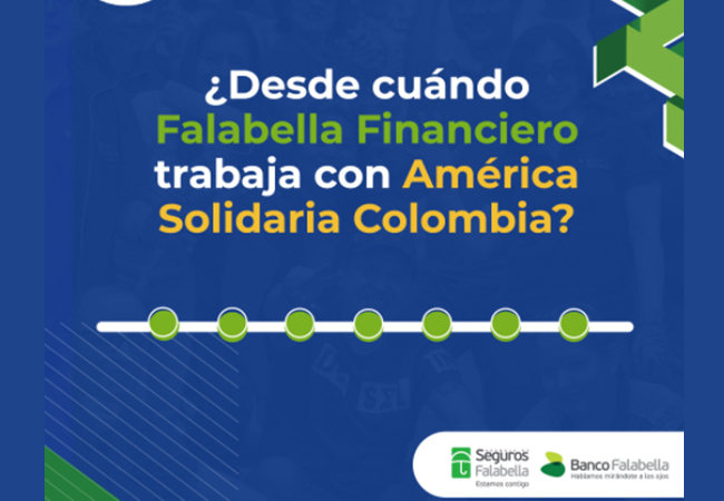 Así inició la alianza con Falabella Financiero buscando un mejor presente para los niños/as y adolescentes de Colombia