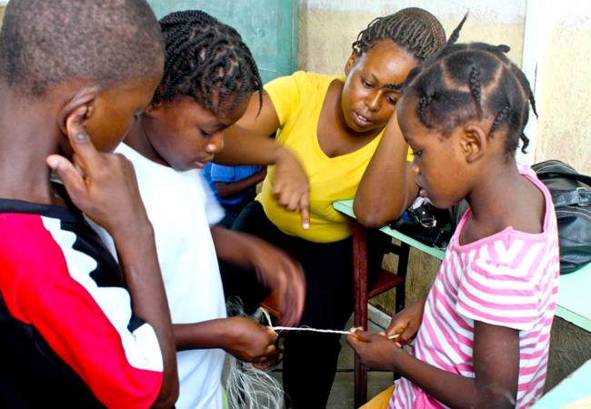 “Tenemos que luchar”: Memorias de un voluntario en Haití